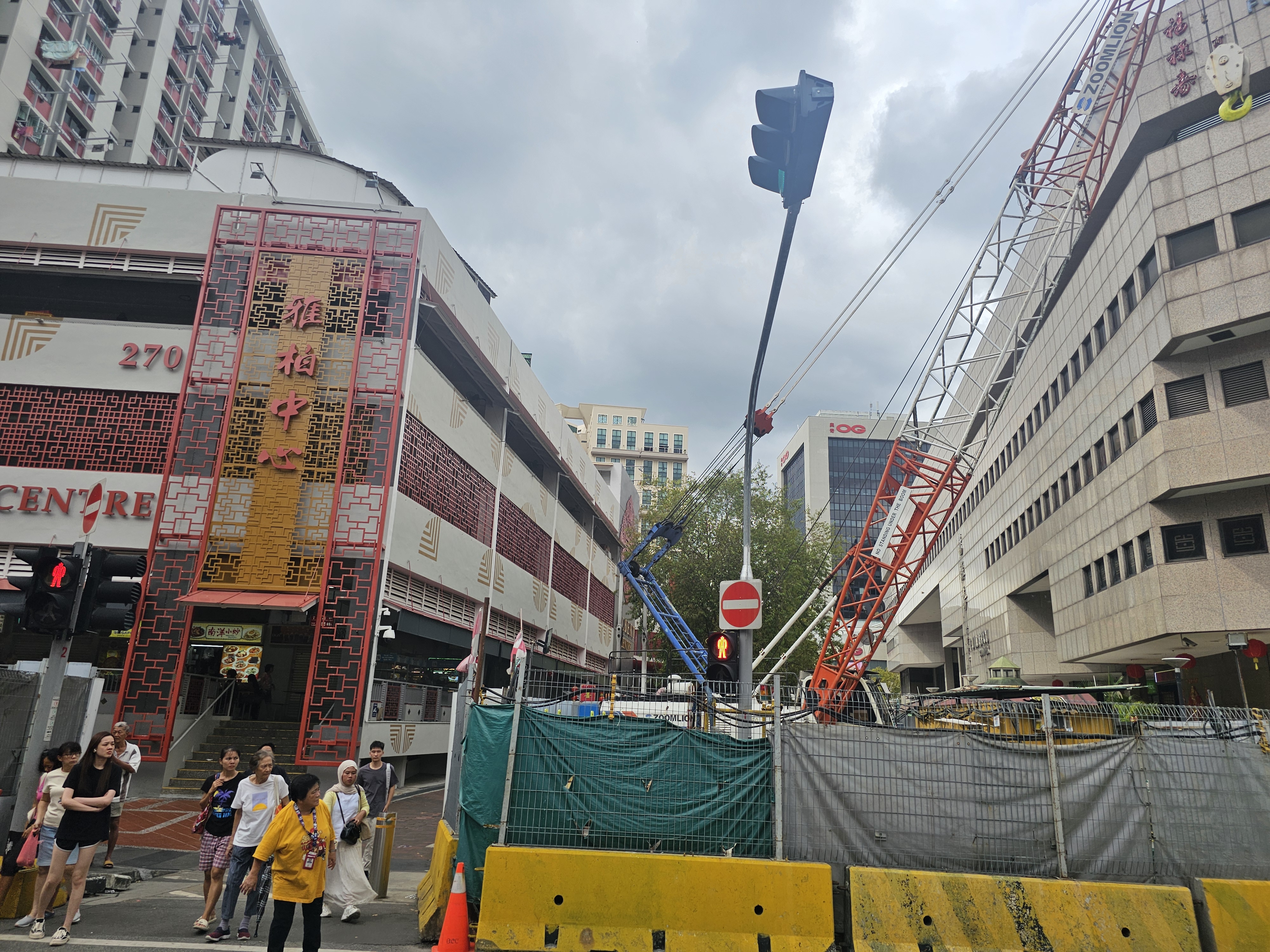 The lane between Bugis Street and Rochor